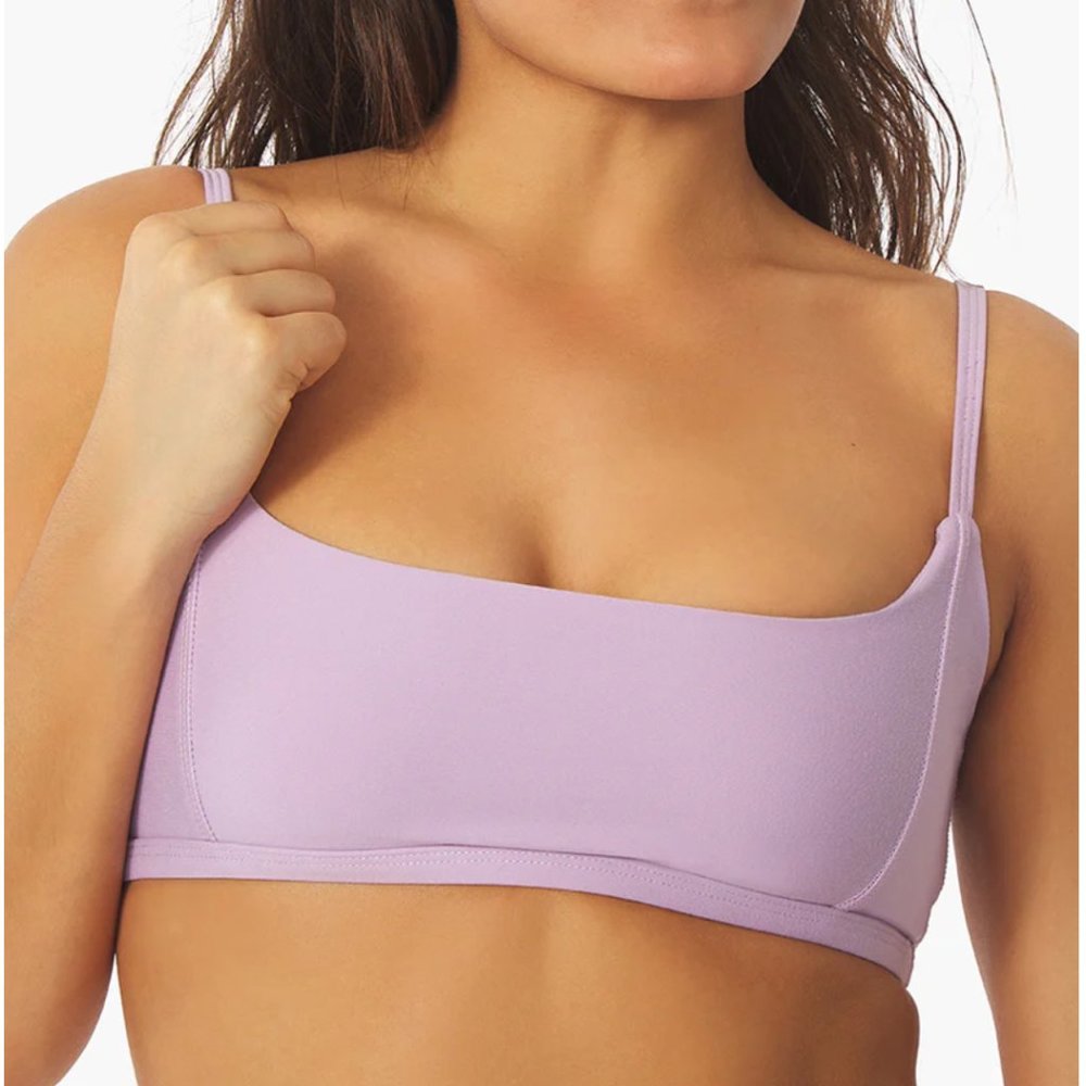 WeWoreWhat CAMI BRA TOP BRUSHED POLY